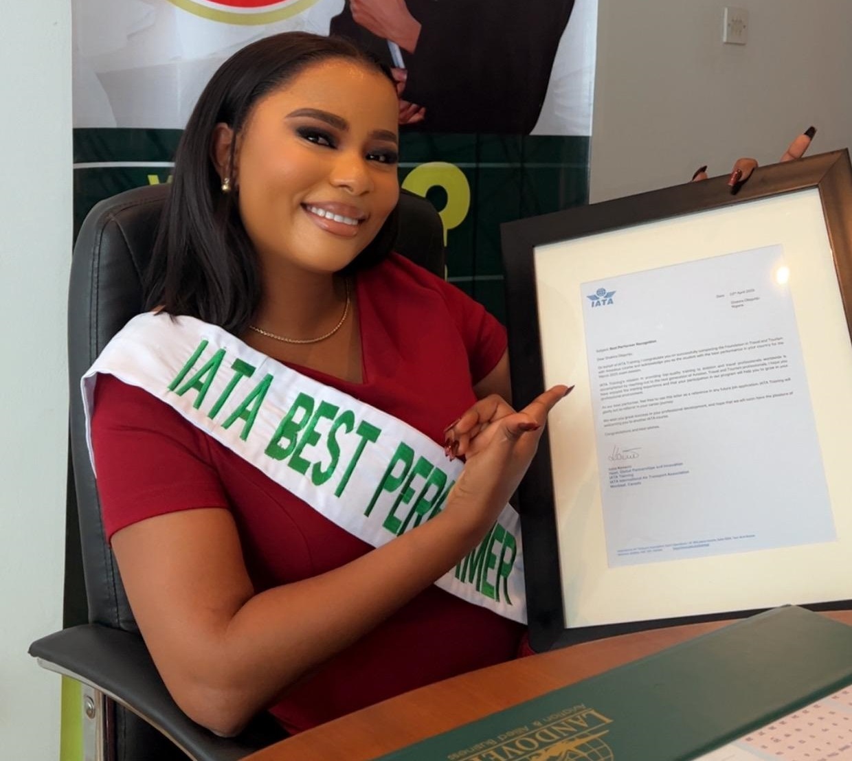 Featured image for “Landover Aviation Business School Produces 2025 IATA Overall Best Performer In Nigeria”